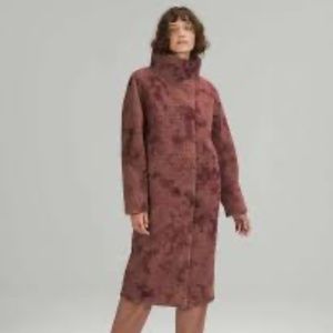 NWT Lululemon LAB Textured Fleece Coat, 6